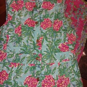 Lilly pulitzer puffer vest